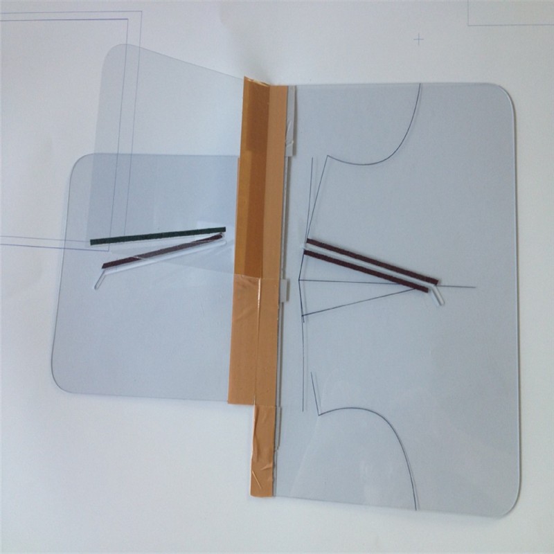 Factory direct sale pvc sheet 0.5mm for garment template