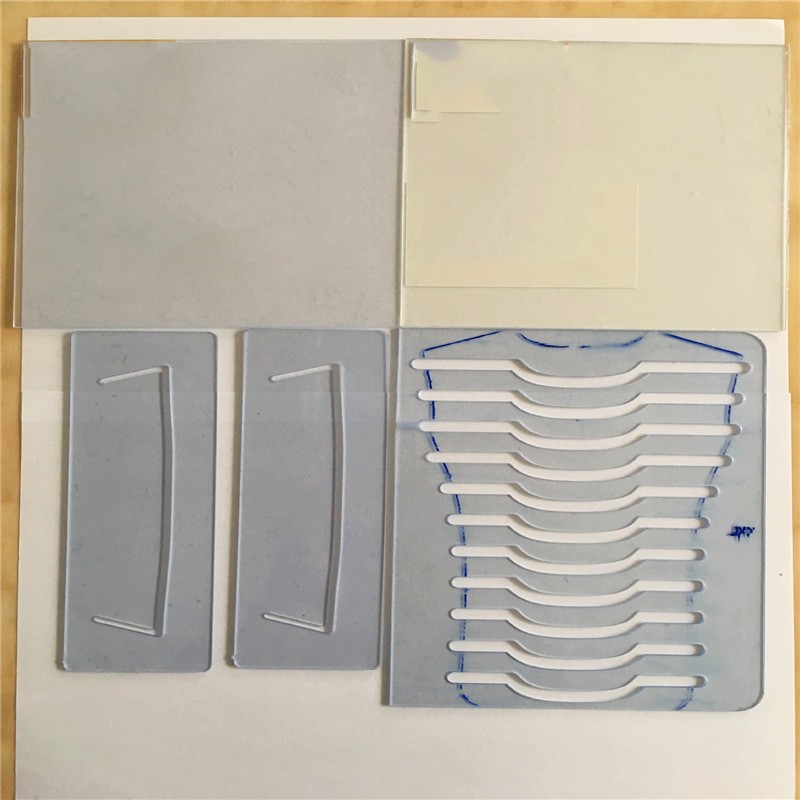 pvc sheet for garment template