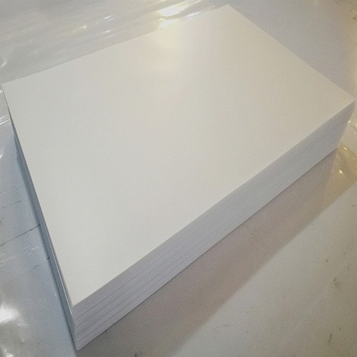 White color ID card pvc sheet for plastic card for printing
